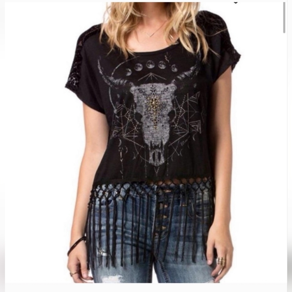 Fringe top